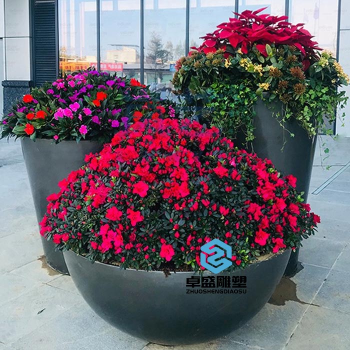 户外城市绿化花坛景观